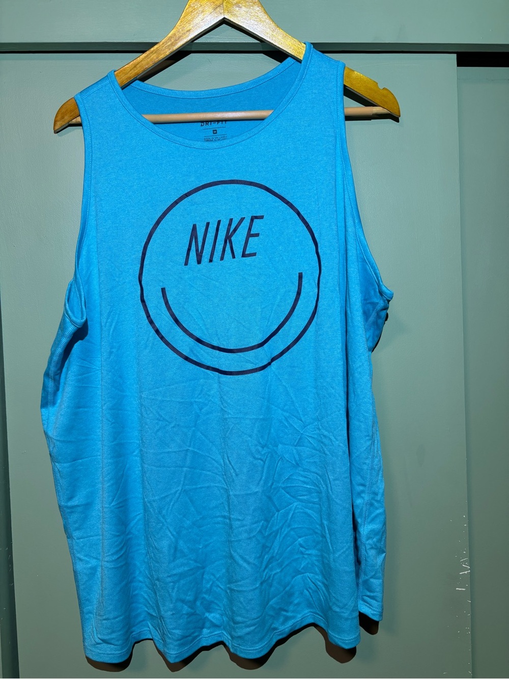 Nike Women’s Turquoise Blue Logo Tank Top